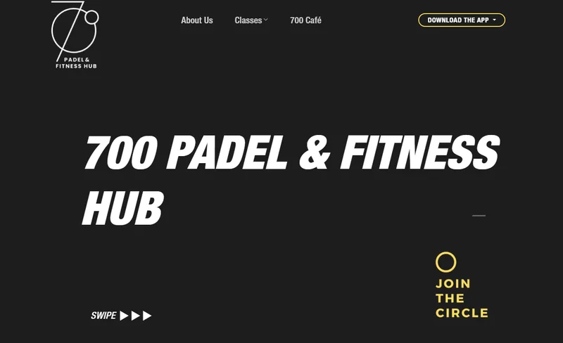 700 Padel & Fitness Website