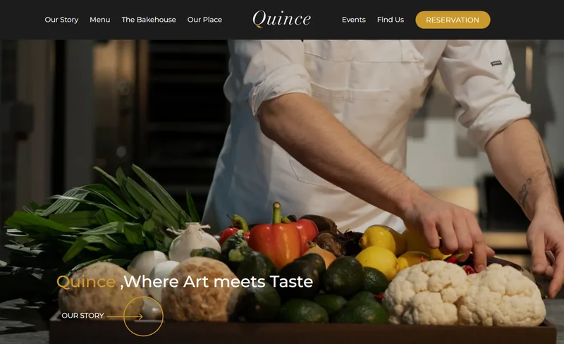 Quince Dubai Website