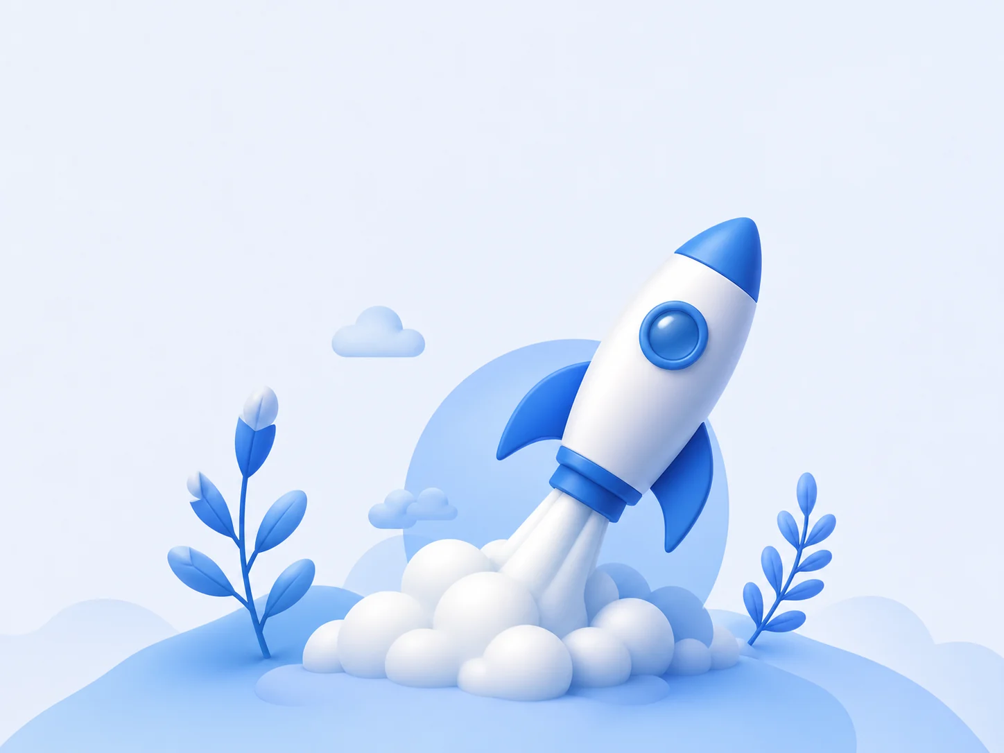 Rocket launch representing our goal